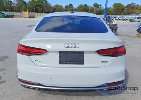 2021 Audi A5 Premium Plus 40 из США, поврежденный, VIN WAUCBCF59MA029361